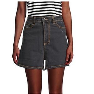 WEWOREWHAT High-Rise A-Line Denim Shorts BRAND NEW W/ tags